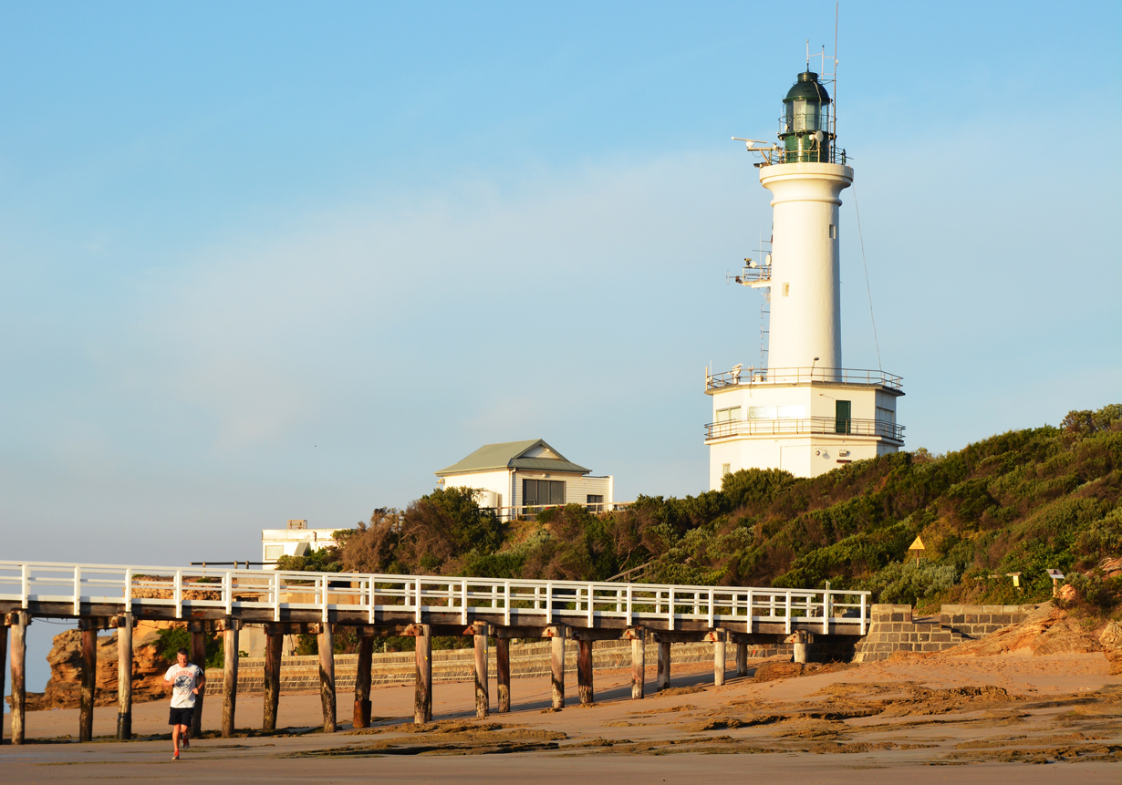 One of the Victorian Lighthouse built to protect the 